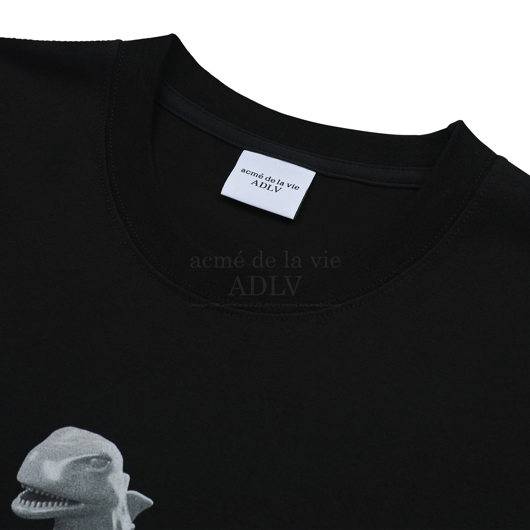 ÁO THUN ADLV DIN2LS CREATURE ĐEN