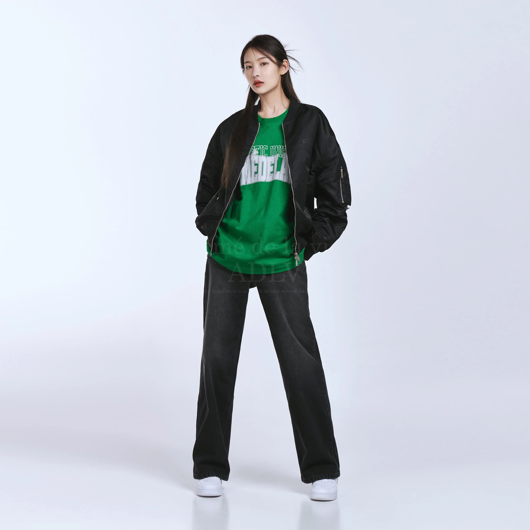 ÁO THUN ADLV SPORTY UNIFORM XANH LÁ