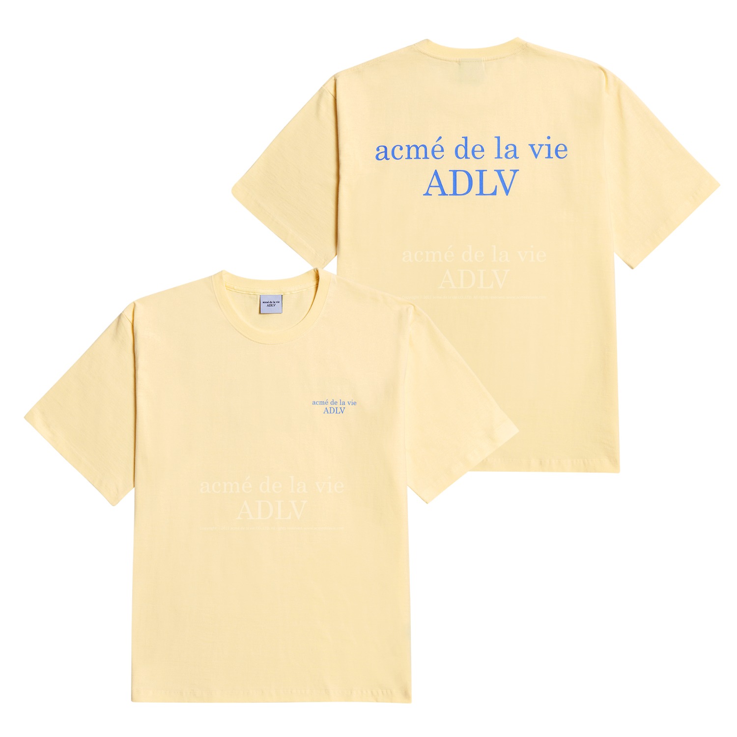 ÁO THUN ADLV BASIC 2 XANH DA TRỜI
