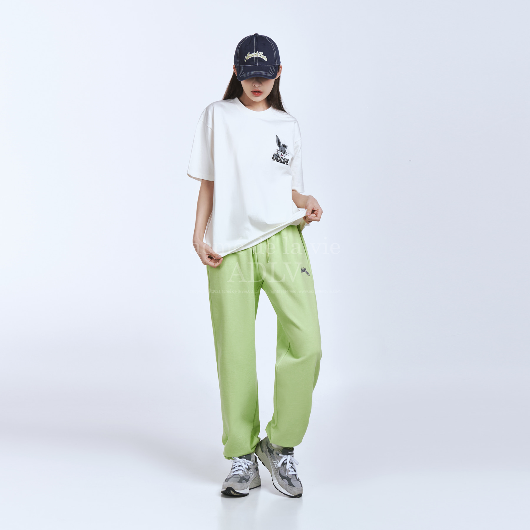 NÓN BÓNG CHÀY THÊU LOGO SCRIPT COLOR XANH NAVY