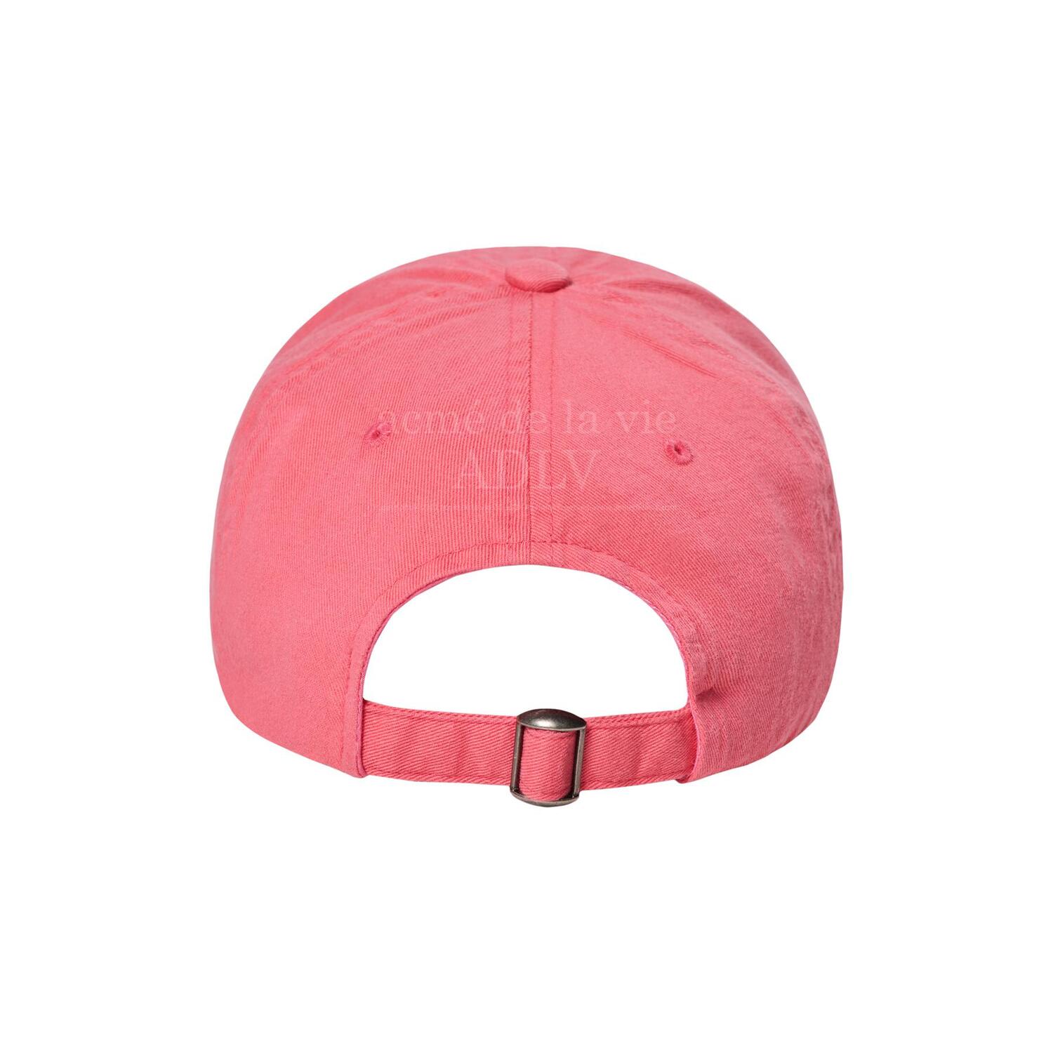 NÓN ADLV BIG SCRIPT CHAIN EMBROIDERY BALL CAP PINK