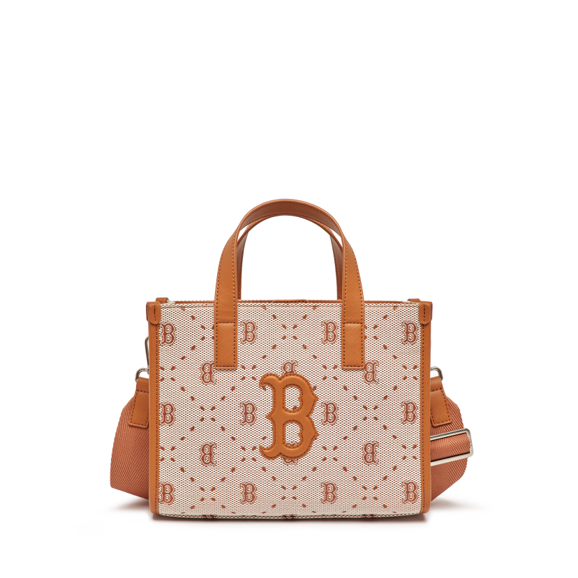 TÚI MLB BIG DIAMOND MONOGRAM SMALL TOTE BOSTON - 3AORS013N-43BRS