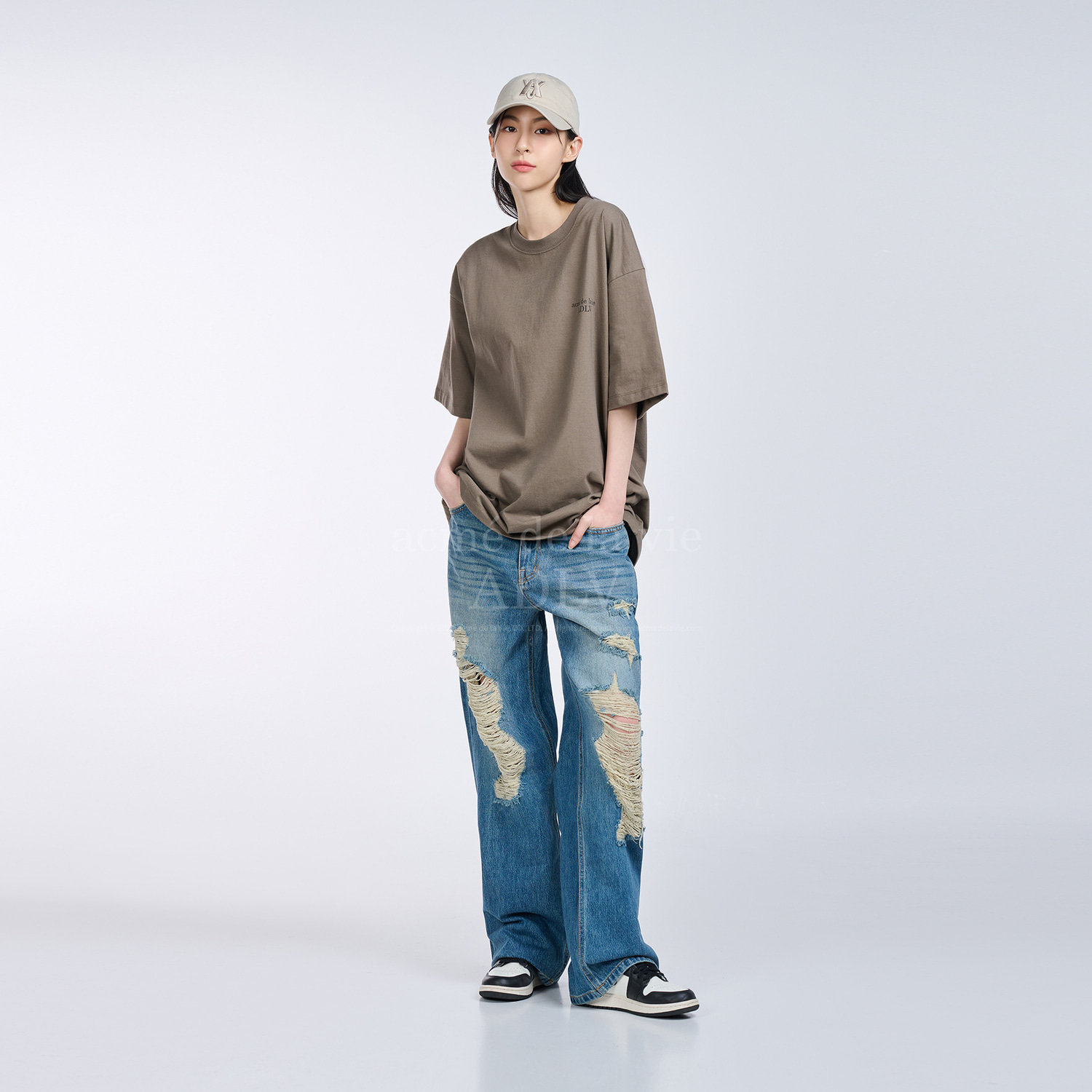 ÁO THUN ADLV BASIC LOGO SEASON2 HỒNG