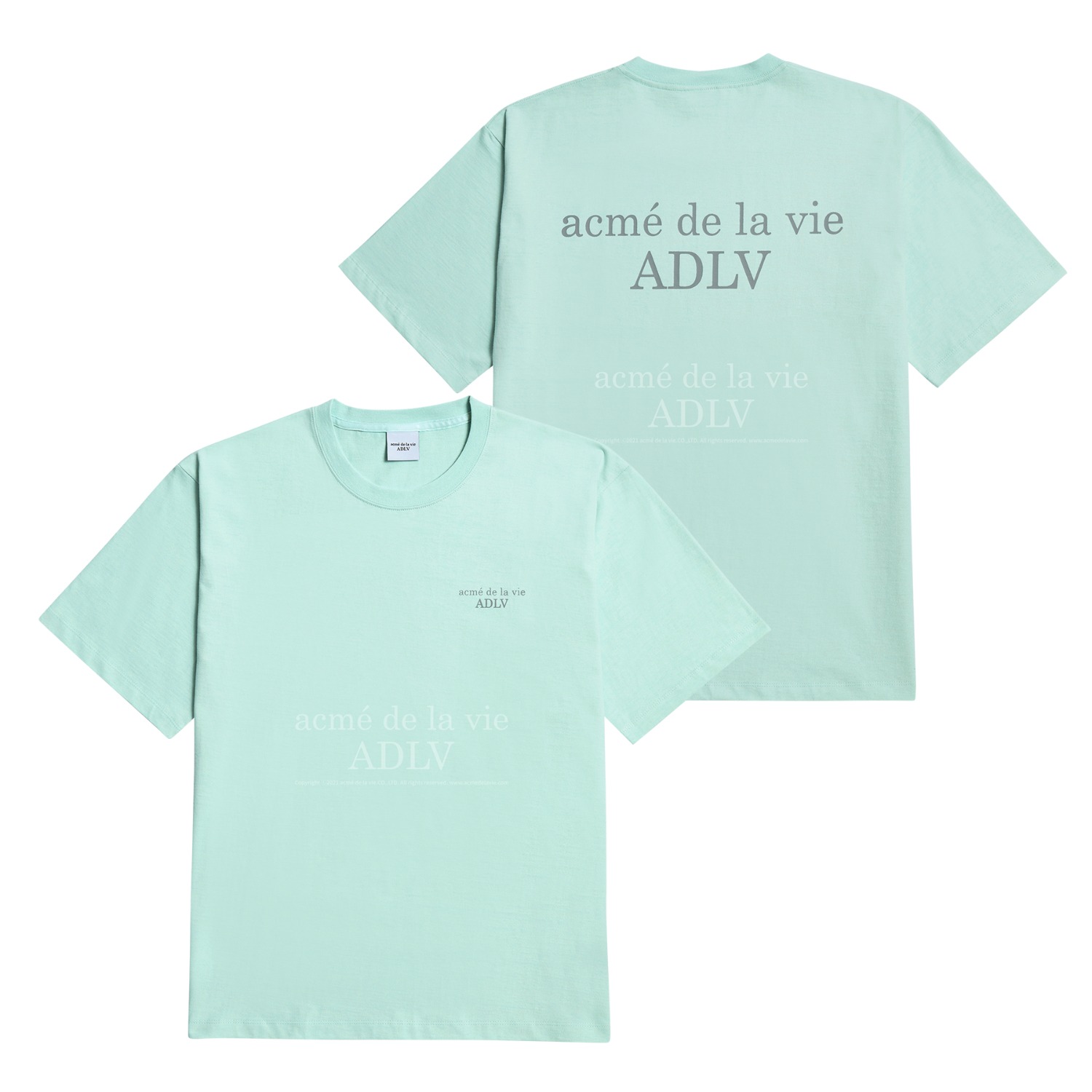 ÁO THUN ADLV BASIC 2 XANH DA TRỜI