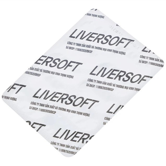 Viên uống Liversoft hỗ trợ bảo vệ gan, tăng cường chức năng gan (6 vỉ x 10 viên)