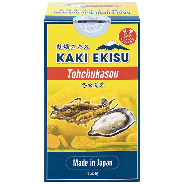 Viên uống Kenkan Kaki Ekisu Tohchukasou tăng cường chức năng sinh lý nam (60 viên)