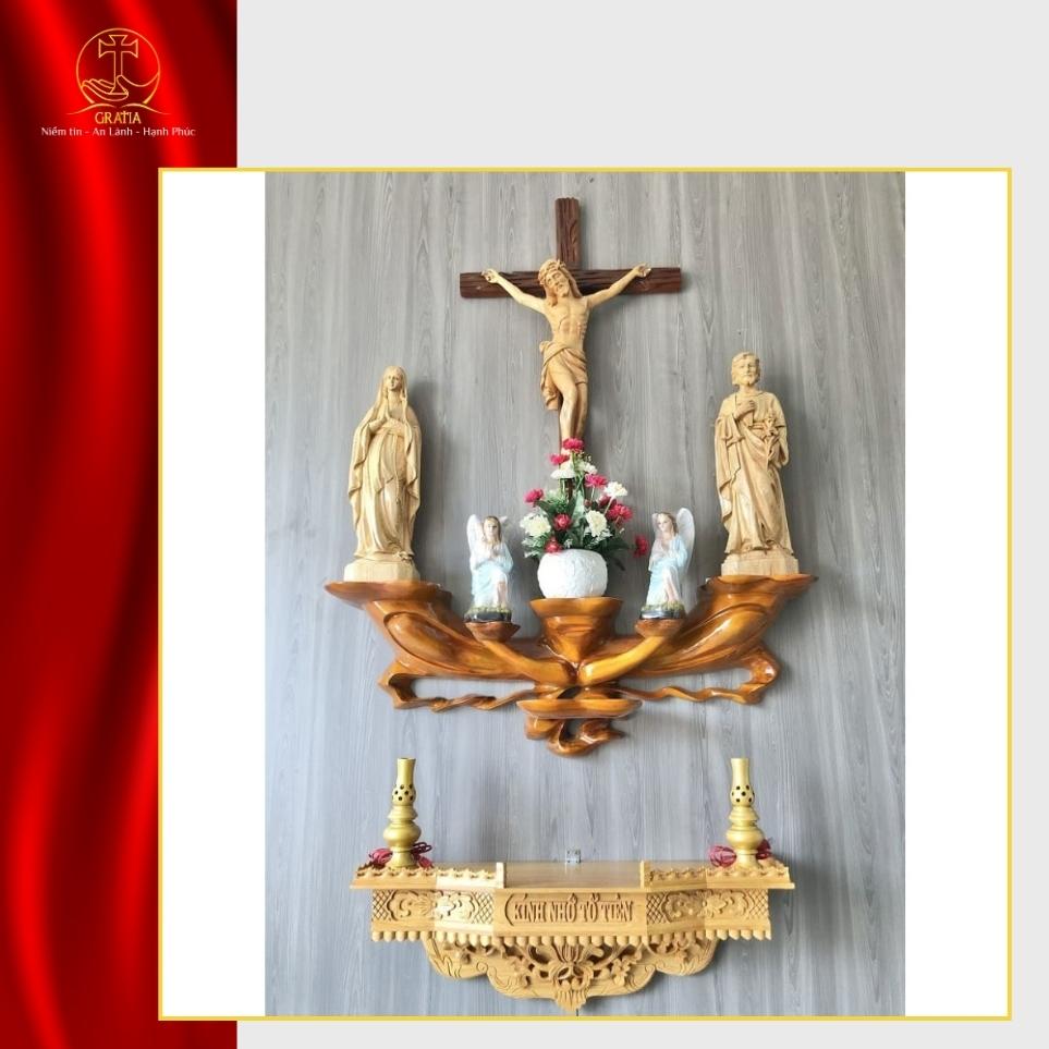 Cách lập bàn thờ gia tiên của người Công giáo & Lưu ý quan trọng