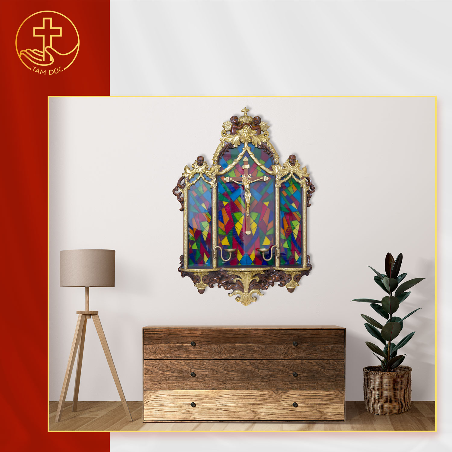 Mẫu bàn thờ chúa hiện tại giá bao nhiêu? mua ở đâu uy tính bảo hành trọn đời