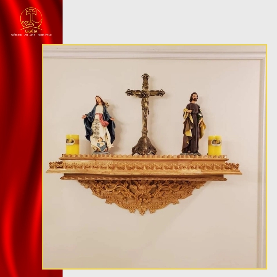 Cách trang trí bàn thờ mùa chay như thế nào?