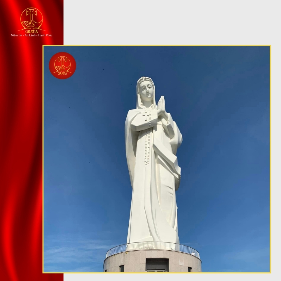 Khám phá tượng Đức Mẹ Núi Cúi cao nhất Việt Nam