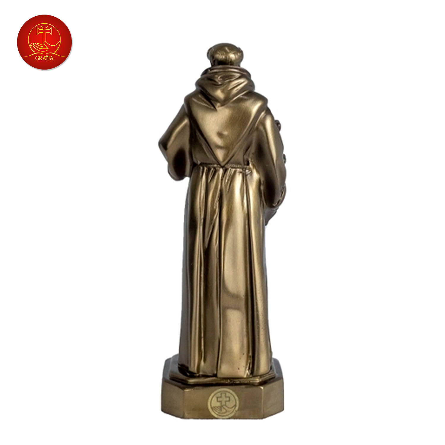 Tượng Thánh Anton cao 13Cm - Màu Cổ Điển