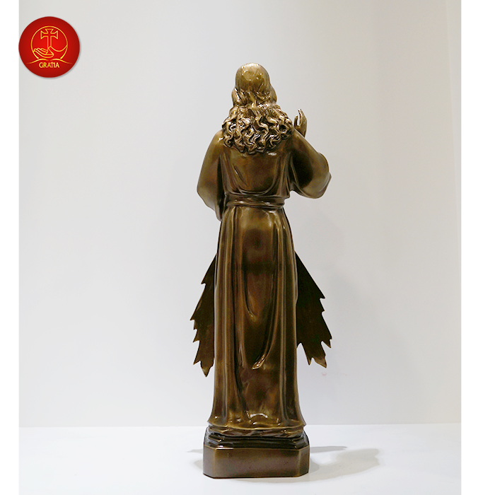 Tượng Lòng Chúa Thương Xót  - Cao 54cm