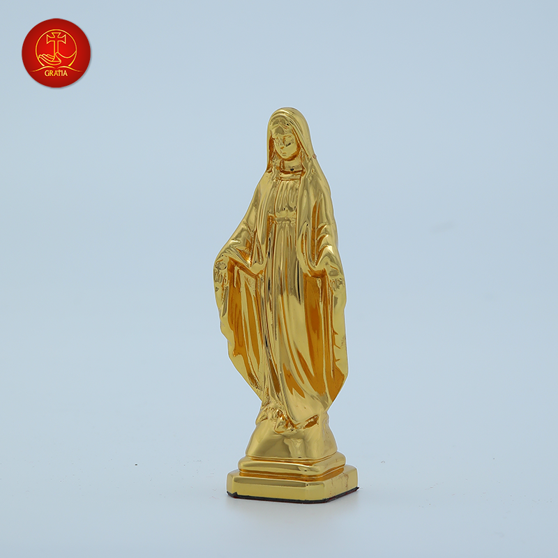 Tượng Mẹ Ban Ơn 10cm -  Màu Gold