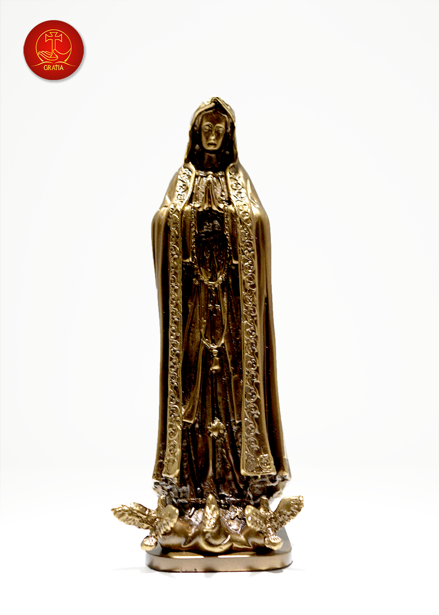 Tượng Đức Mẹ Fatima Màu Cổ Điển