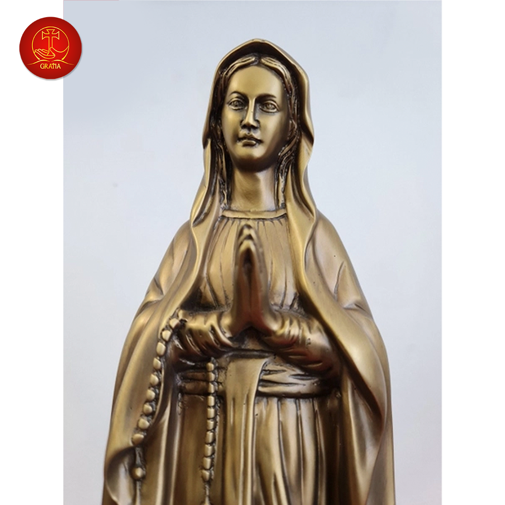 Tượng Đức Mẹ Lộ Đức - cao 30cm