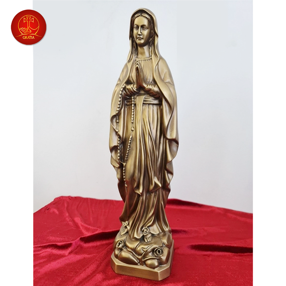 Tượng Đức Mẹ Lộ Đức - cao 30cm