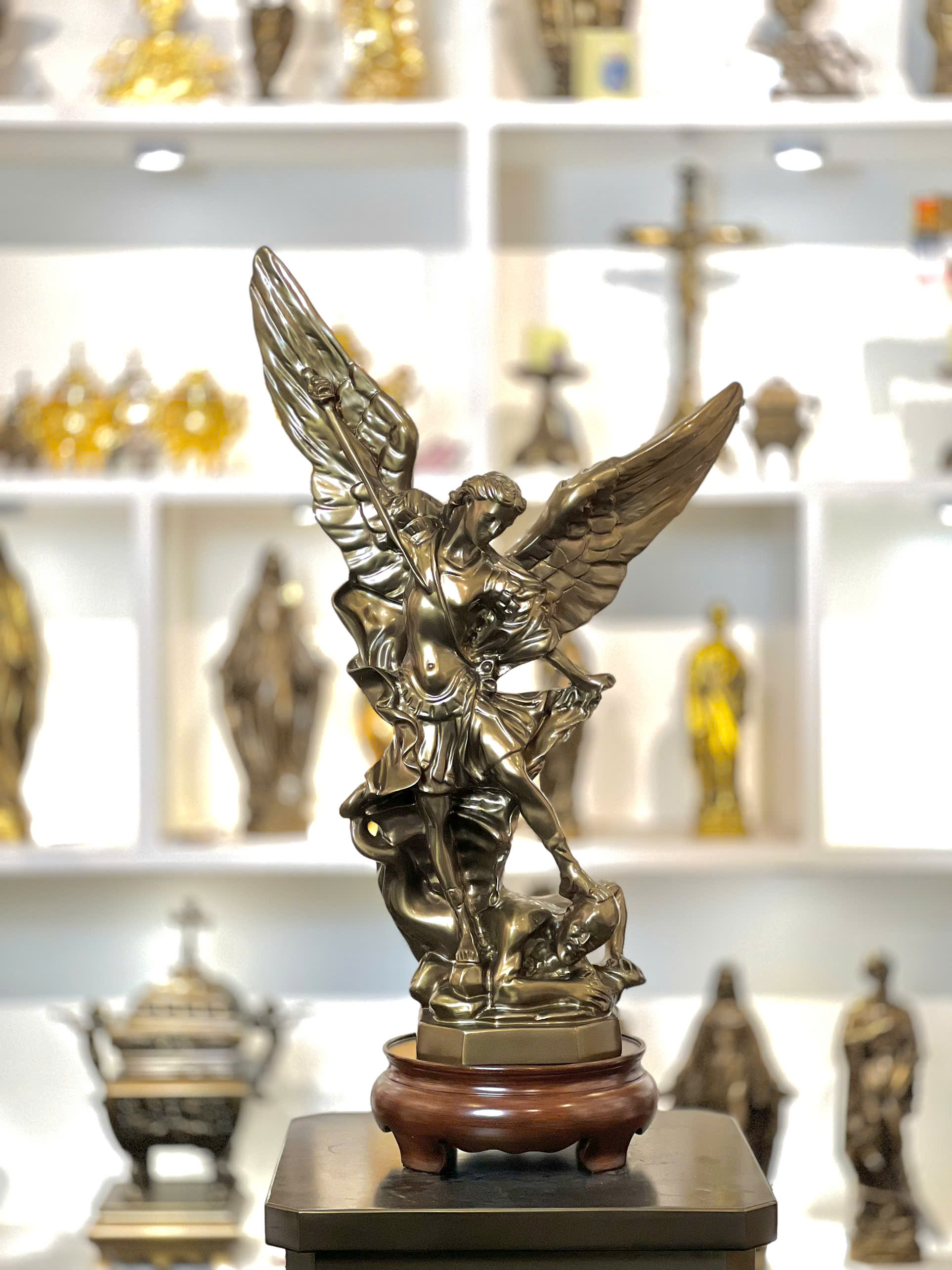 Tượng Tổng Lãnh Thiên Thần Micae cao 70Cm