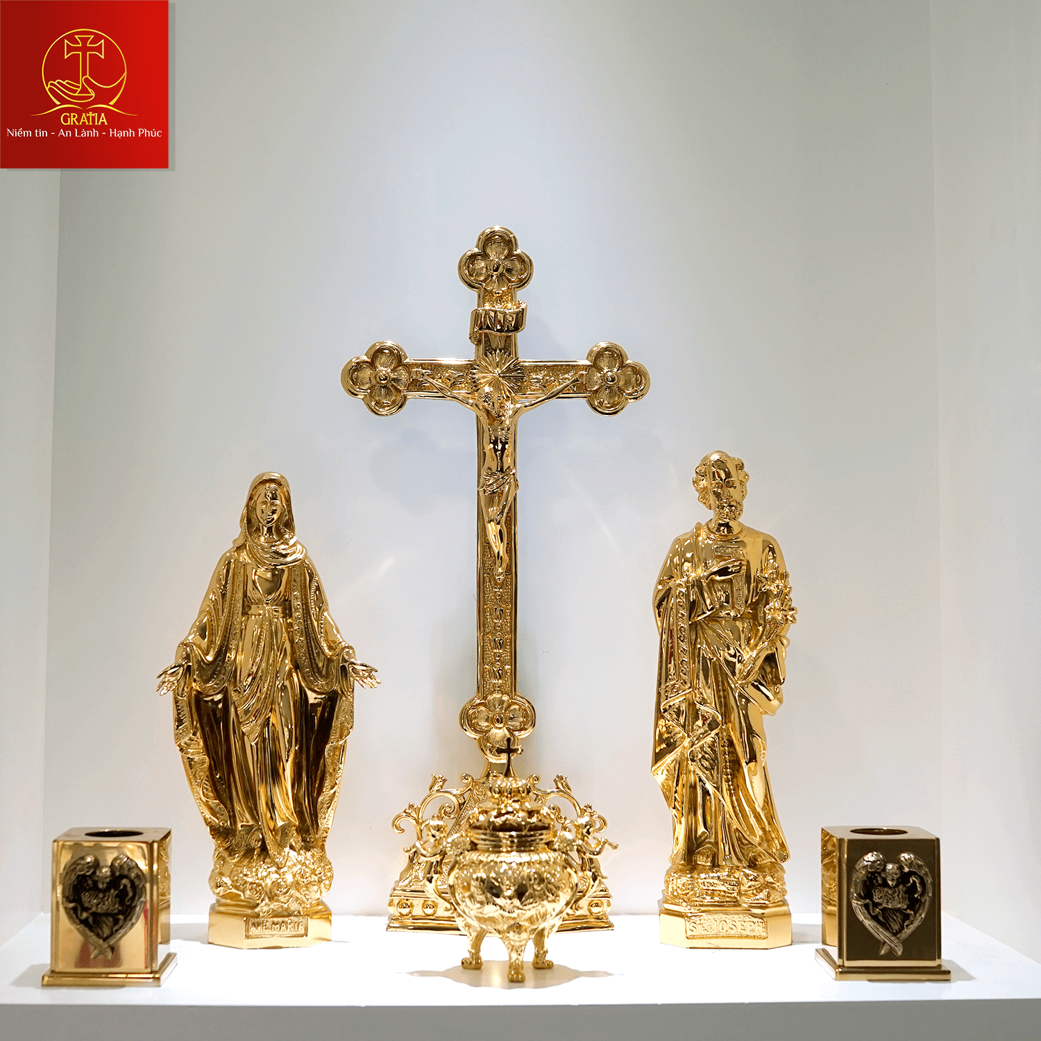Bộ Tượng Thờ Phụng Thiên Chúa 1