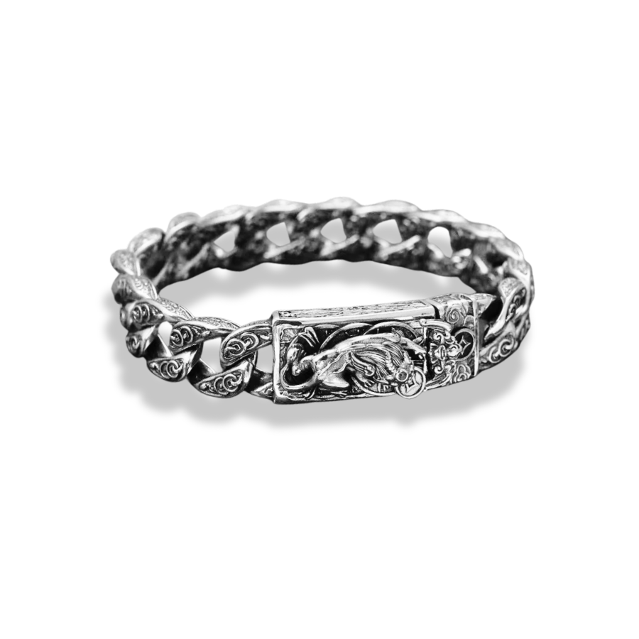 Lắc tay nam Trang sức bạc 925 ADJ Hộ vệ hoàng tộc