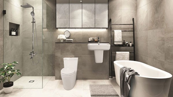 Các thiết bị vệ sinh và công nghệ phòng tắm hiện đại