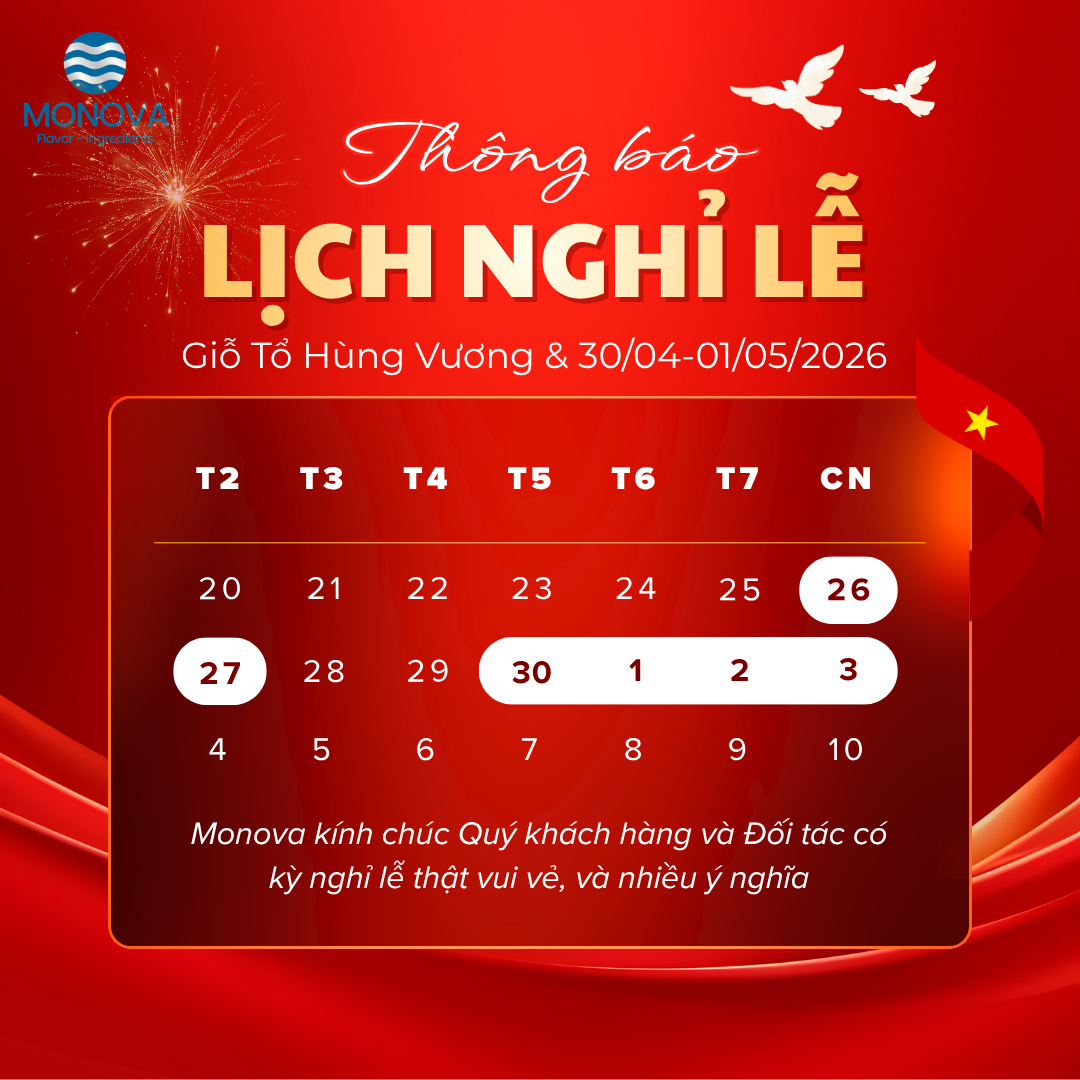THÔNG BÁO NGHỈ LỄ GIỖ TỔ HÙNG VƯƠNG & LỄ 30/4-1/5