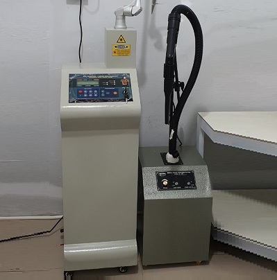 Sử dụng máy hút mùi, khói laser Co2