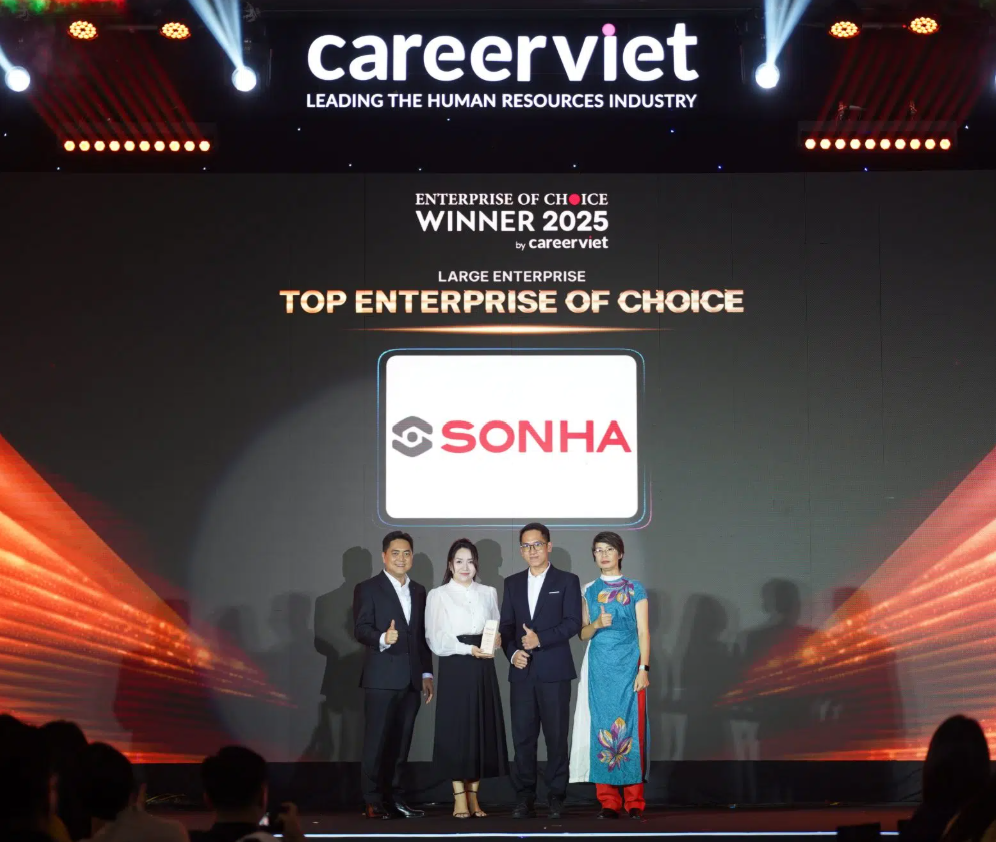 TẬP ĐOÀN SƠN HÀ TIẾP TỤC LỌT TOP 100 DOANH NGHIỆP ĐƯỢC YÊU THÍCH 2025