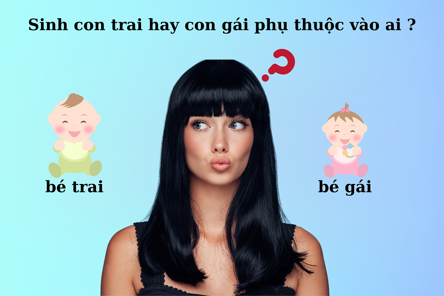 SINH CON TRAI HAY CON GÁI PHỤ THUỘC VÀO AI? ĐIỀU BỐ MẸ CẦN BIẾT TRƯỚC KHI MANG THAI.