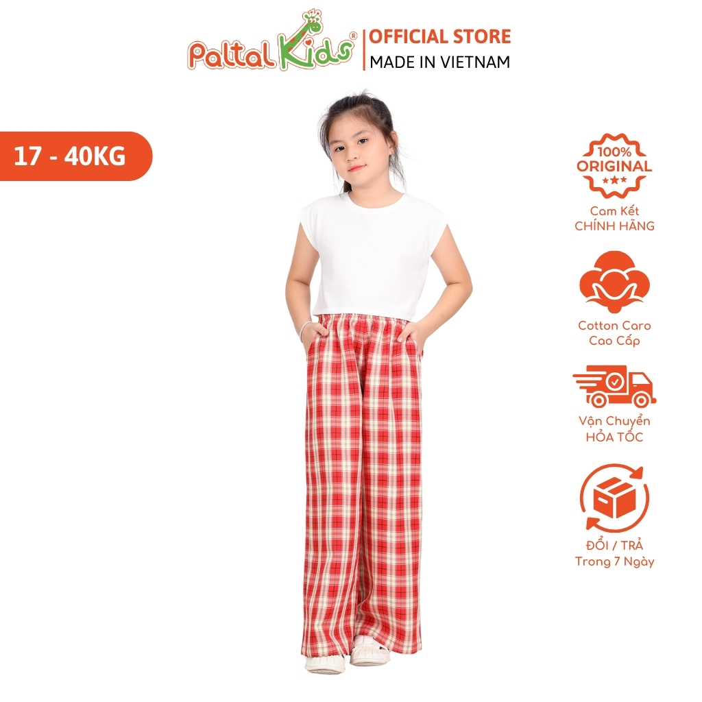 Quần Dài Cotton Caro Cao Cấp - 568 8521