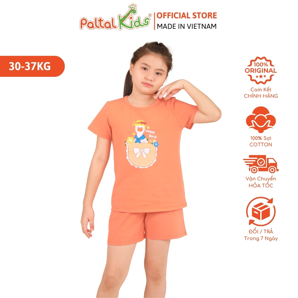 Đồ Bộ Đùi Cơ Bản Cotton Mỹ Cao Cấp - 025 2151 - Size 14