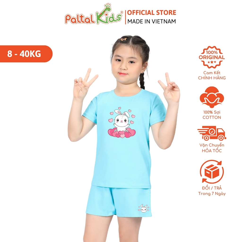 Đồ Bộ Đùi Cơ Bản Cotton Mỹ Cao Cấp - 025 5164 - Size 14
