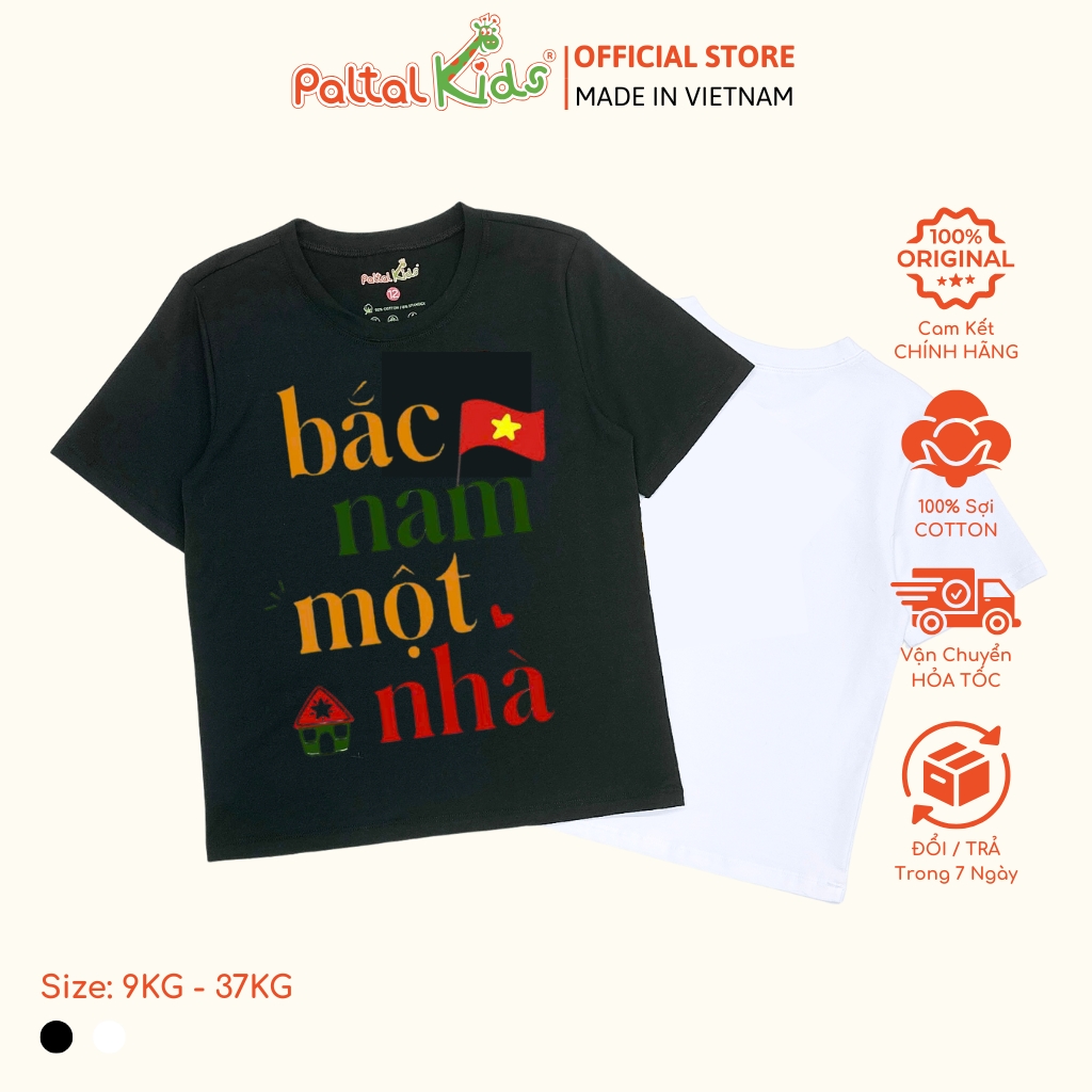 2.9 Bắc Nam Một Nhà - Áo Thun Cotton Mỹ Cao Cấp - 1436