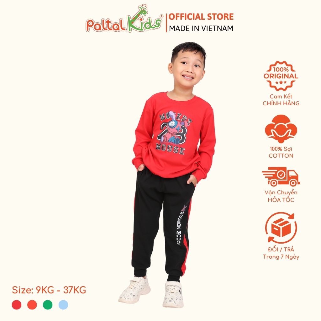 BST Mùa Đông - Đồ Bộ Dài Cotton Borip Cao Cấp - 223 6061