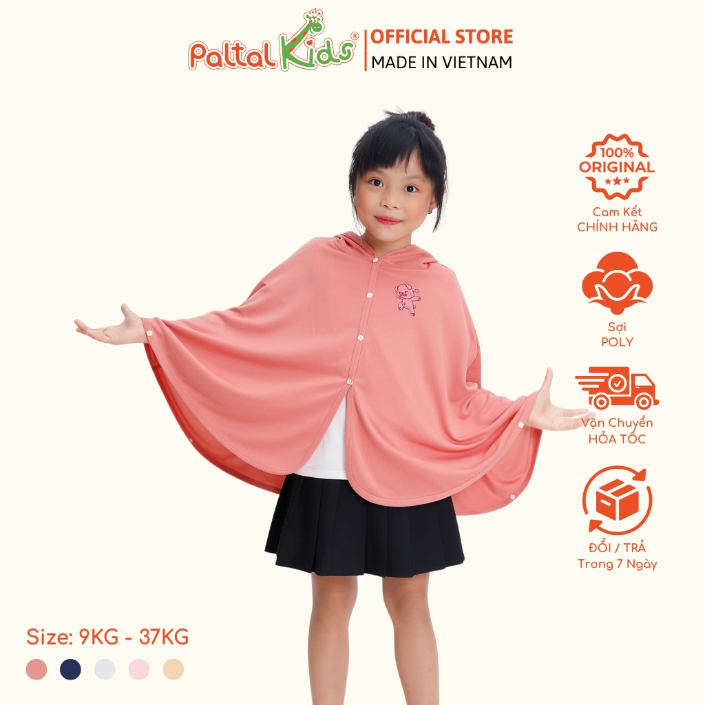 Áo Choàng Cánh Dơi Poly Bé Gái Cao Cấp - 311 4011