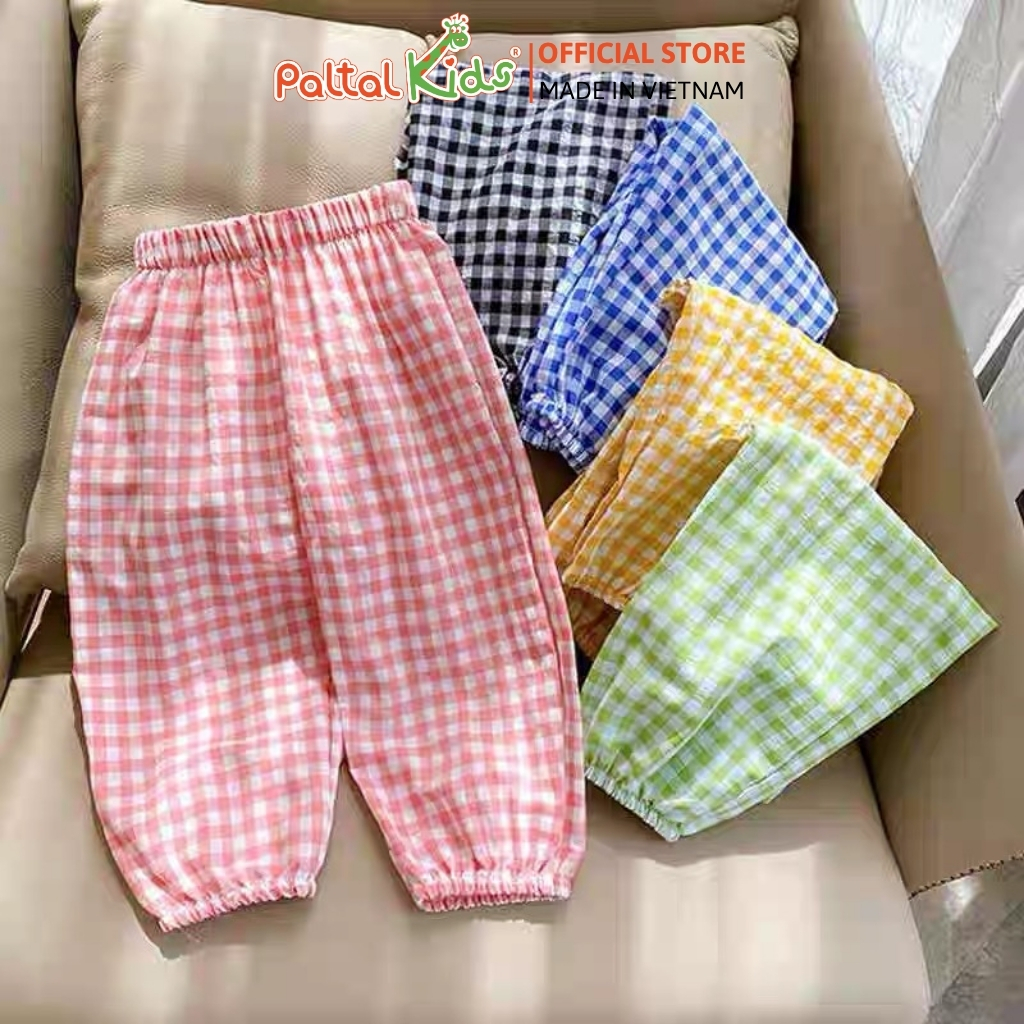 Quần Dài Đũi Sọc Caro Bo Lai Cao Cấp - 568 8523