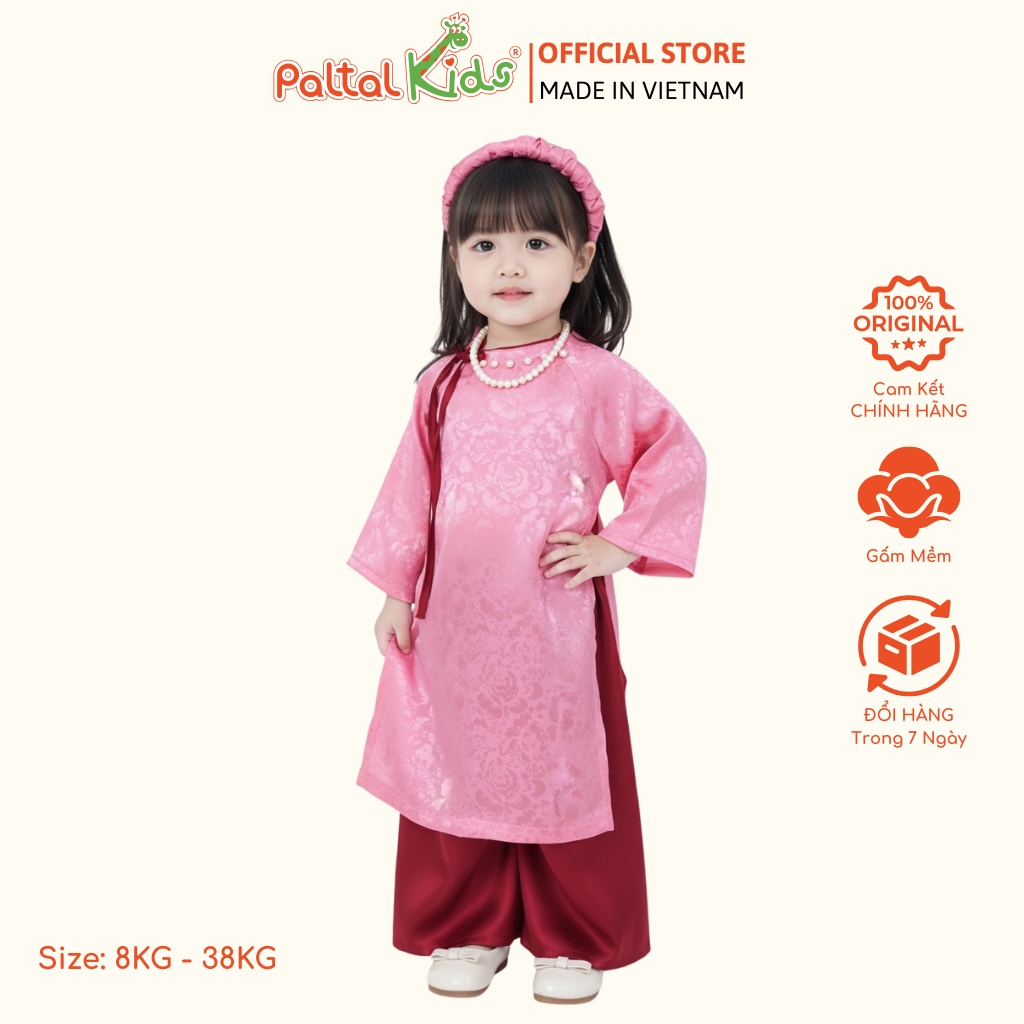 Set Áo Dài Gấm Mềm Cách Tân Cao Cấp - 533 6074