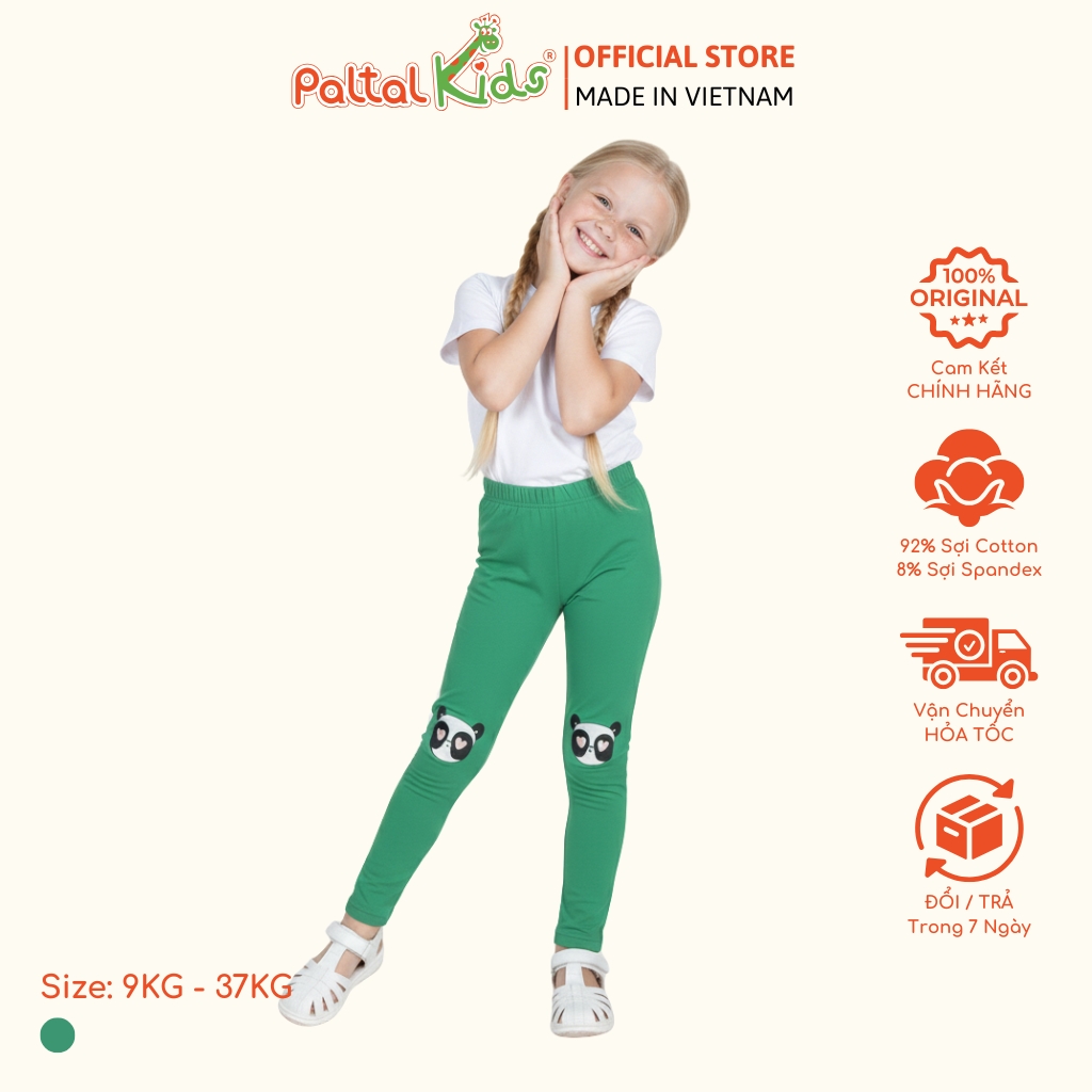 Quần Dài Cotton Borib Bé Gái Cao Cấp - 228 8054