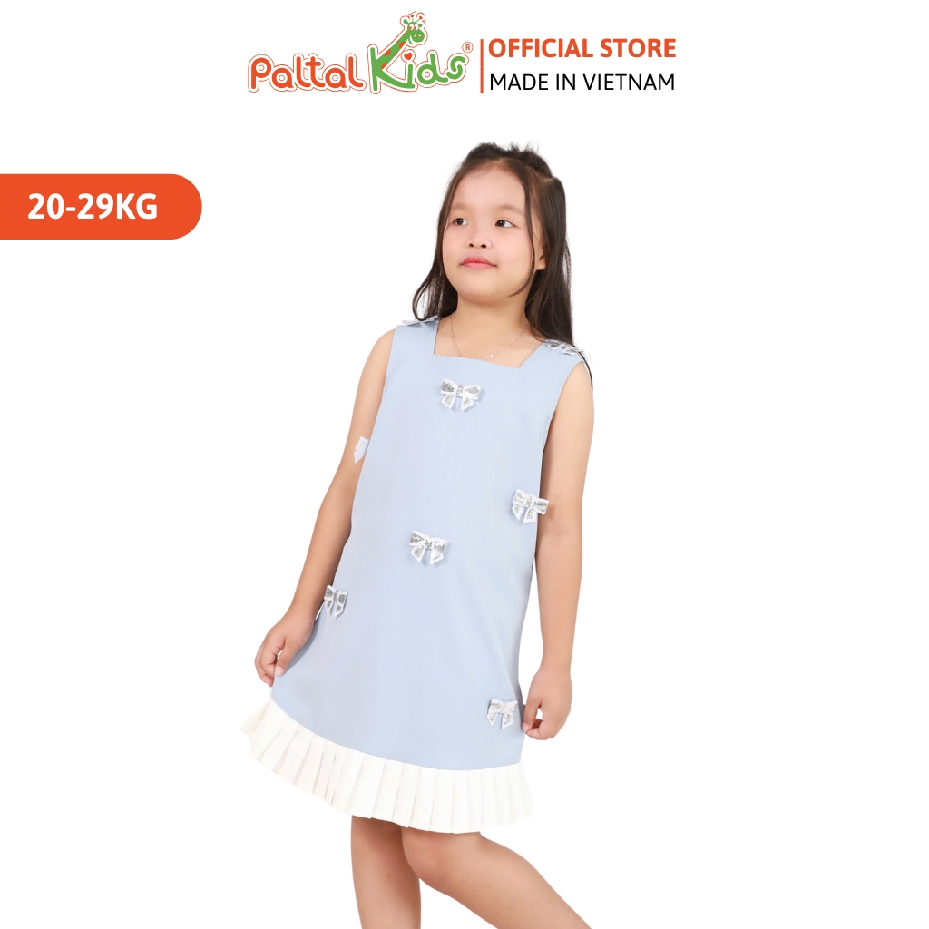 Đầm Dáng A Đuôi Cá Đính Nơ Lụa Nhung Cao Cấp - 26C 8037