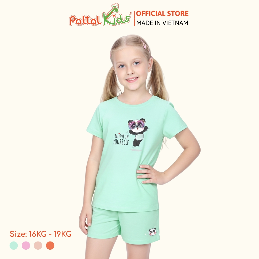 Đồ Bộ Đùi Cơ Bản Cotton Mỹ Bé Gái Cao Cấp - 025 2018 - Size 11