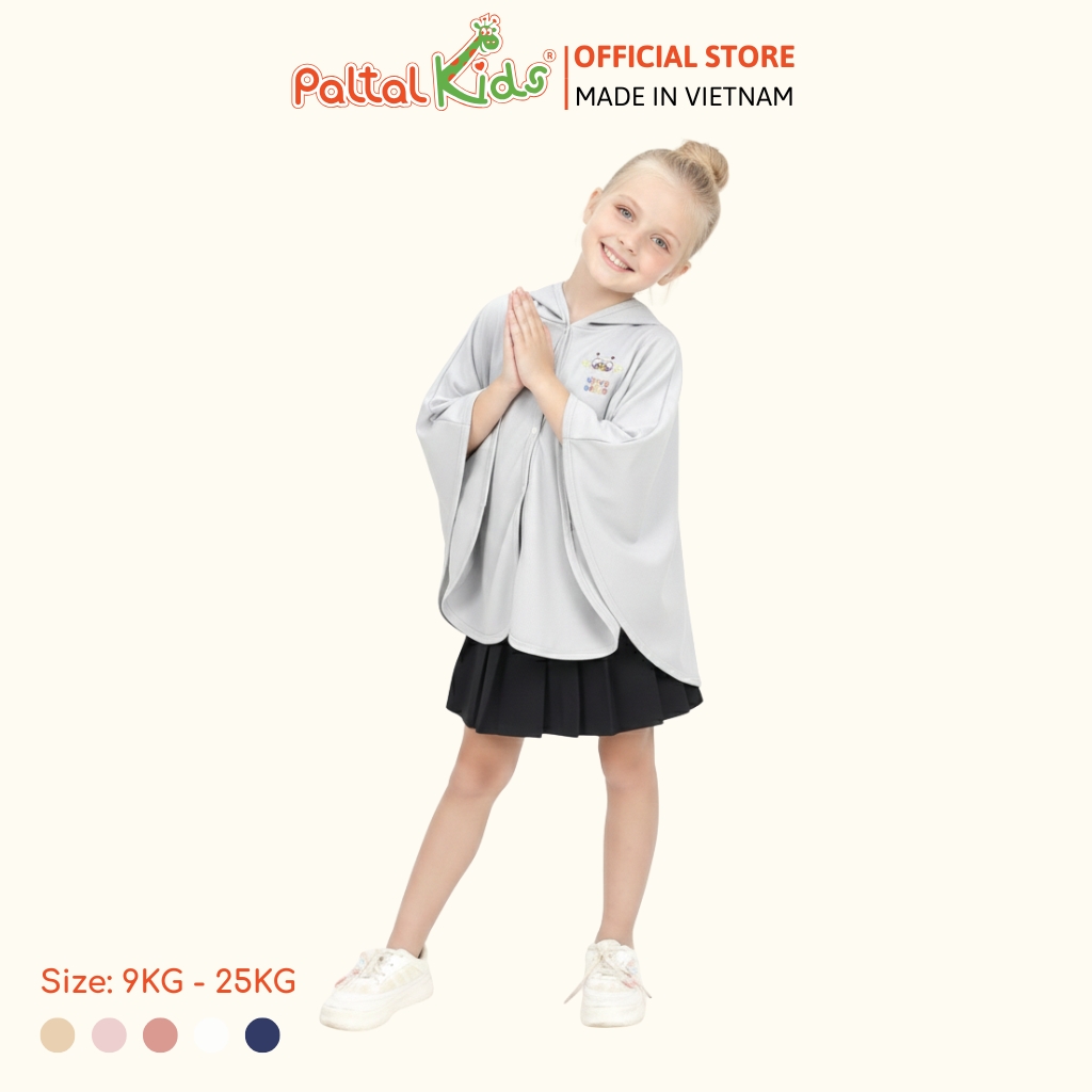 Áo Choàng Cánh Dơi Poly Bé Gái Cao Cấp - 311 4011