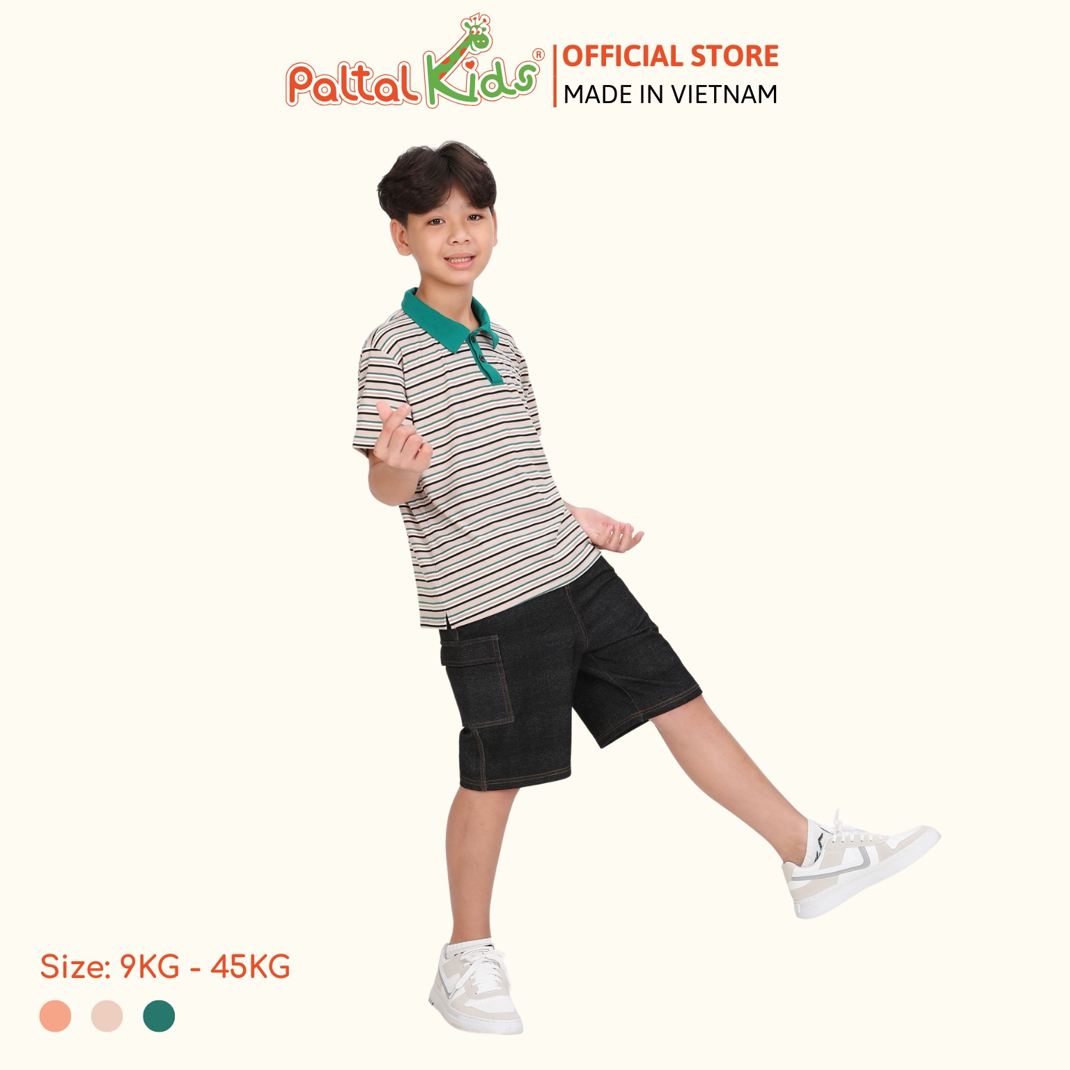 Áo Thun Cotton Gân Cao Cấp - 020 1420