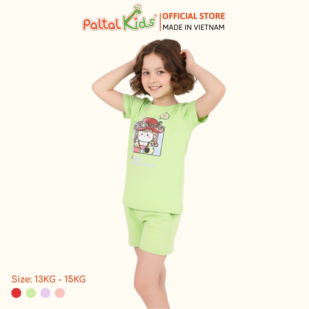 Đồ Bộ Đùi Cơ Bản Cotton Mỹ Cao Cấp - 025 2146 - Size 12