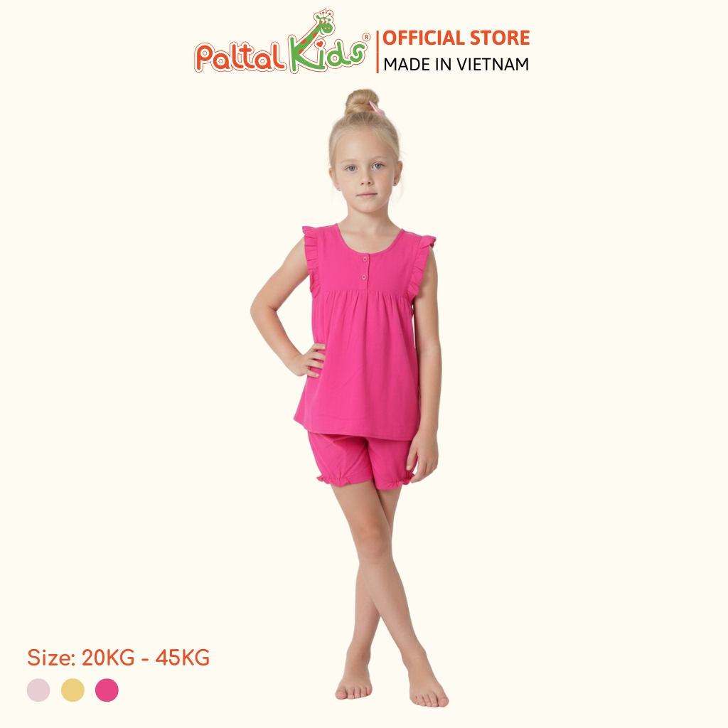 Đồ Bộ Đùi Cánh Tiên Lanh Lạnh Bé Gái Cao Cấp - 255 2165