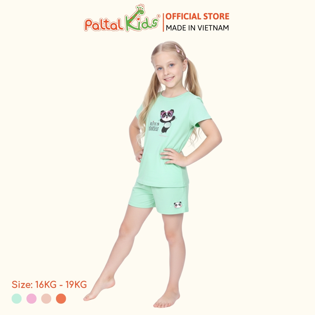 Đồ Bộ Đùi Cơ Bản Cotton Mỹ Bé Gái Cao Cấp - 025 2018 - Size 11