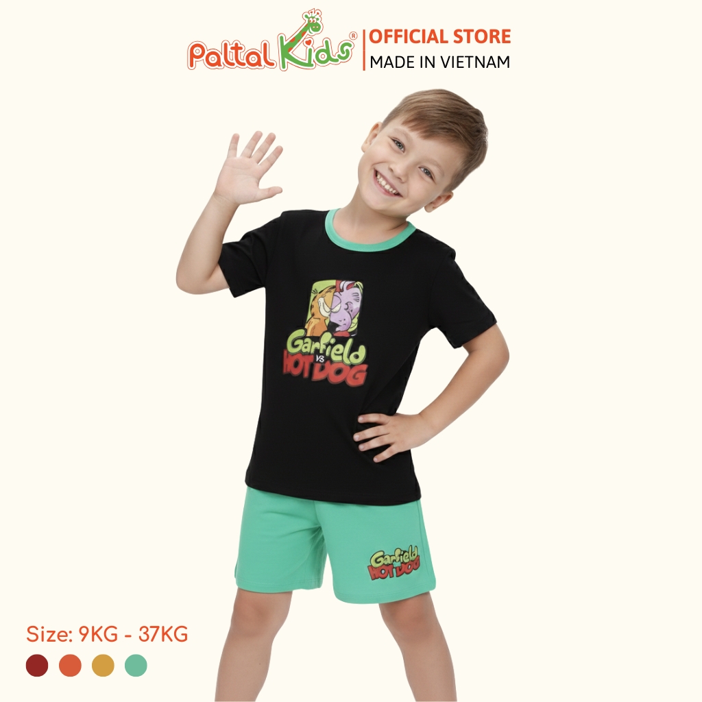 Đồ Bộ Đùi Cơ Bản Cotton Mỹ Bé Trai Cao Cấp - 025 2108