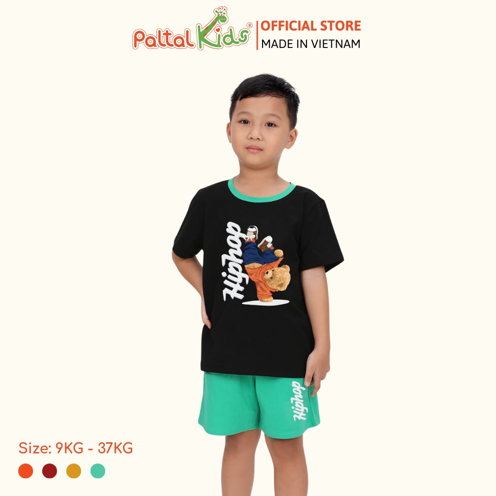 Đồ Bộ Đùi Cơ Bản Cotton Mỹ Bé Trai Cao Cấp - 025 2109