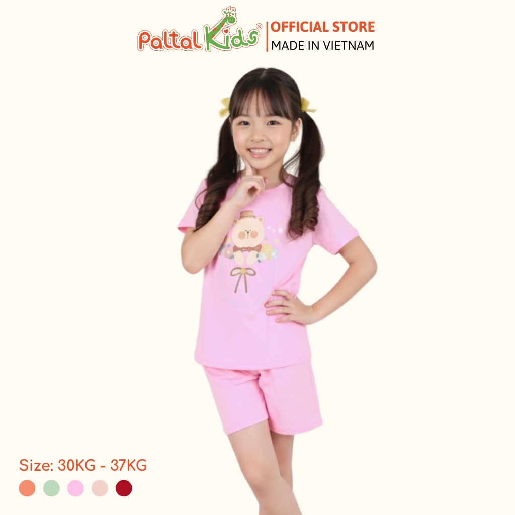 Đồ Bộ Đùi Cơ Bản Cotton Mỹ Cao Cấp - 025 2150 - Size 14