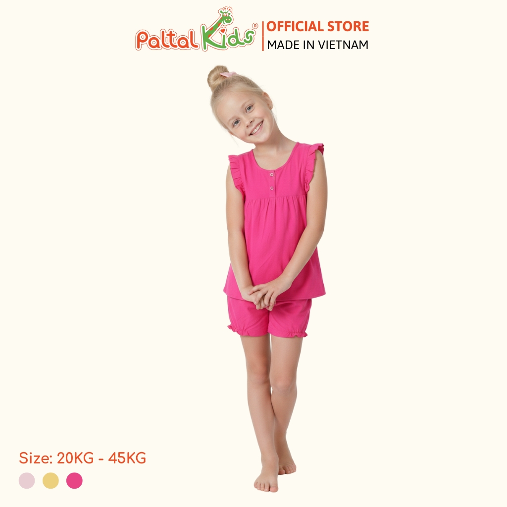 Đồ Bộ Đùi Cánh Tiên Lanh Lạnh Bé Gái Cao Cấp - 255 2165