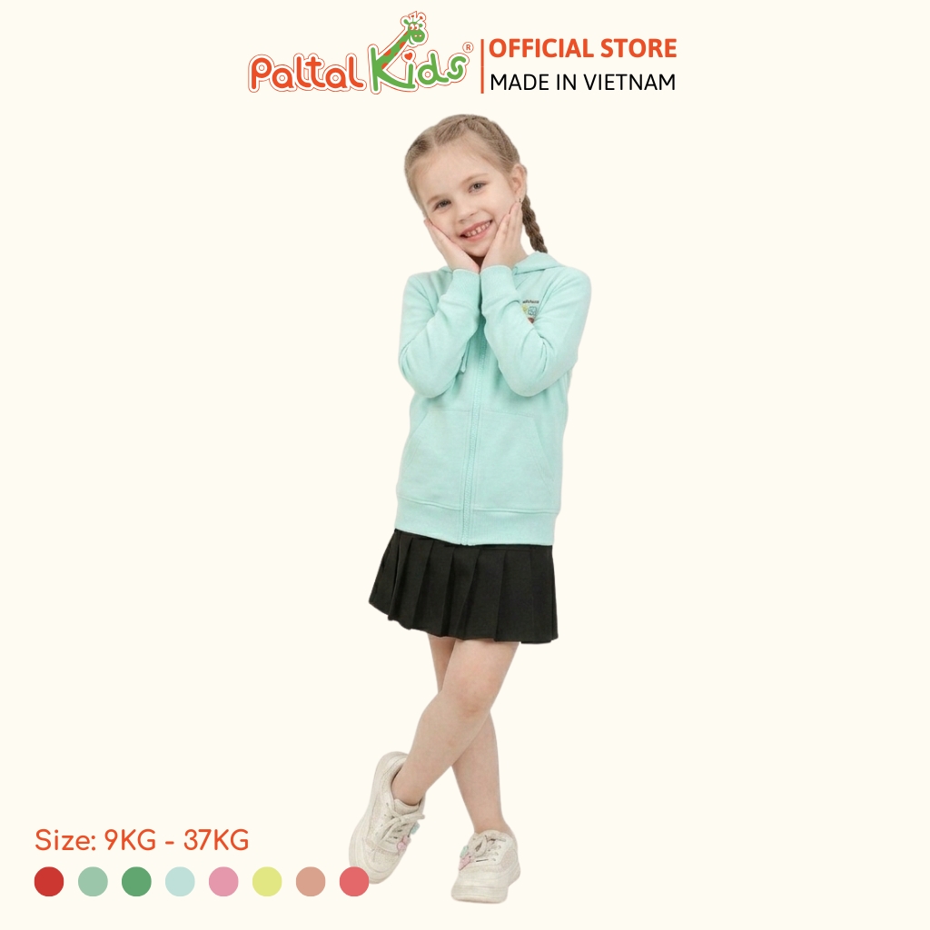 Áo Khoác Hình In Gấu Cotton TC Chống Nắng Bé Gái Cao Cấp - 431 4030