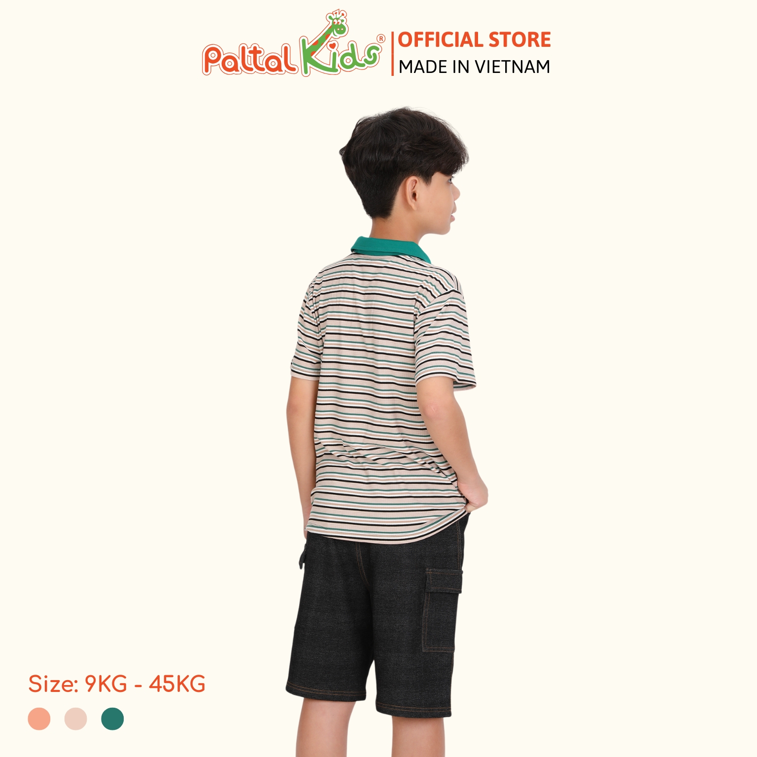 Áo Thun Cotton Gân Cao Cấp - 020 1420